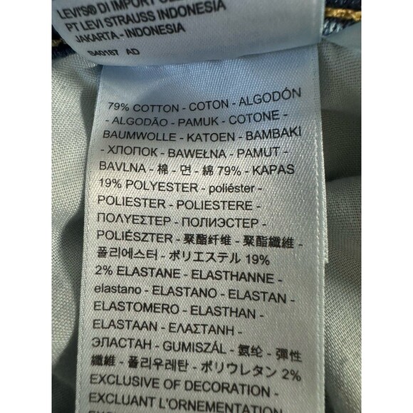 Levi's Classic Straight Jeans SZ 18W Medium Wash Plus Women - Picture 7 of 9